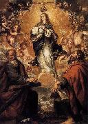 Virgin of the Immaculate Conception with Sts Andrew and John the Baptist, Juan de Valdes Leal